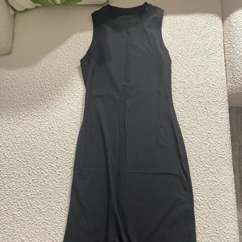 Lululemon All Aligned Ribbed Midi Dress